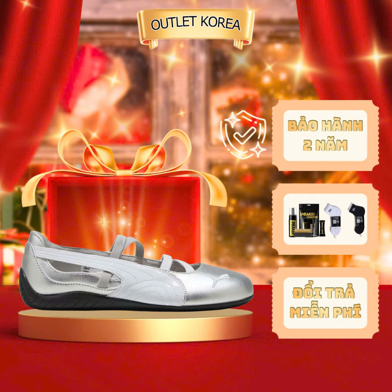 PUMA Ballet Sliver  chính hãng